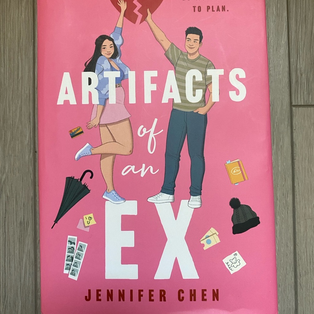 Signed/exclusive Artifacts of an ex by Jennifer Chen book